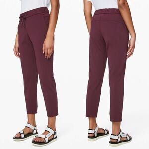 Lululemon On The Fly Pant Womens 2 27” Dark Adobe